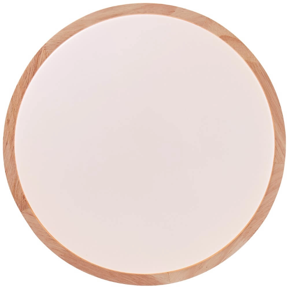 Deckenleuchte aus Holz Slimline Ø 34,5cm Brilliant 4004353426575