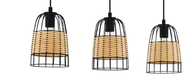 Pendelleuchte Anwick Rattan Eglo 9002759433130