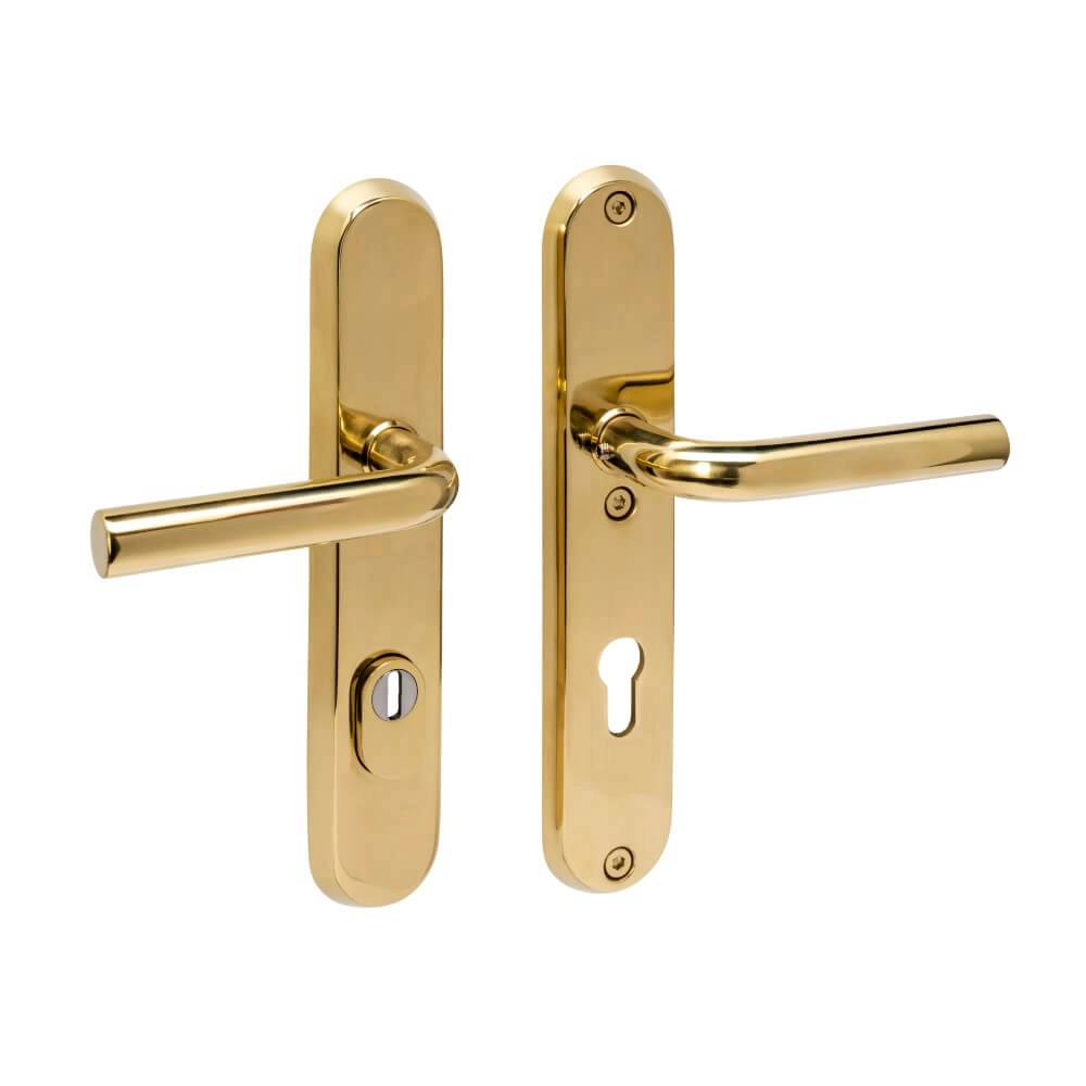 Hintertür-Hardware Luzern PC 72mm Messing
