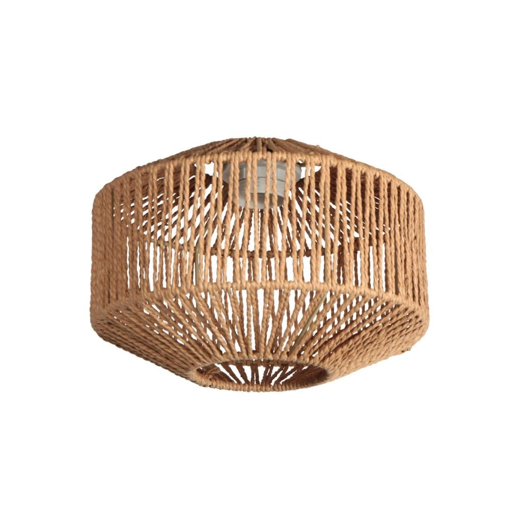 5-Licht Pendellampe Ropex mit Rattanhauben Steinhauer 8712746183191