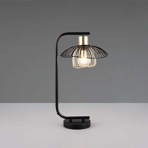 Tischlampe Lauris Schwarz Trio 4017807678123