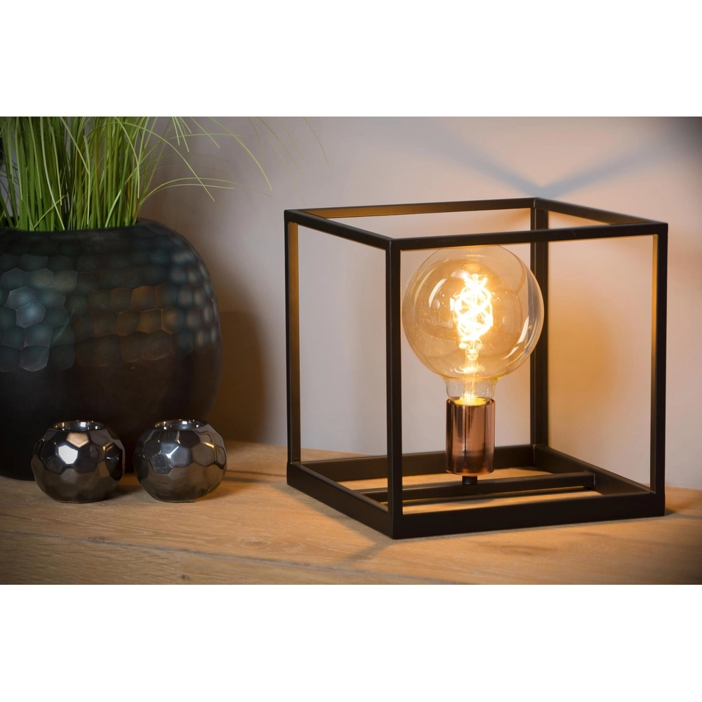 Tischlampe Arthur Schwarz Lucide 5411212082763