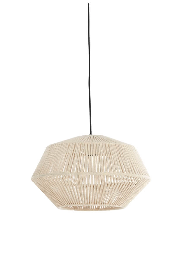 Skandinavische Pendelleuchte Deya creme Ø 40cm Light & Living 8717807744922