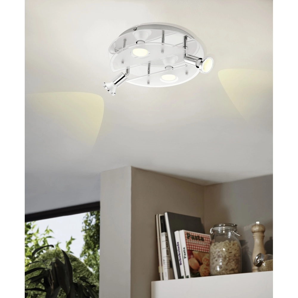 Deckenlampe Cabo-C Rundchrom Eglo 9002759753818