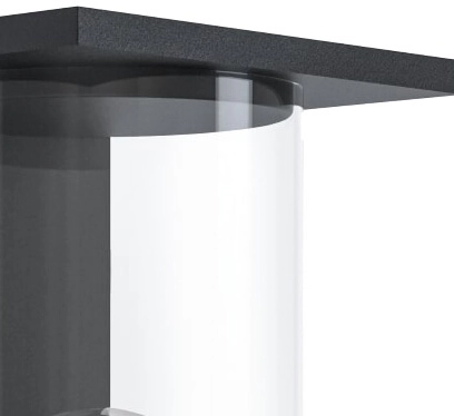 Schwarze Außenlampe Cascinetta Eglo 9002759987138