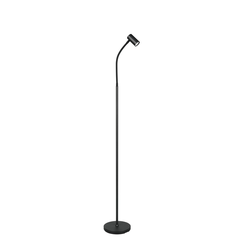 Design-Stehlampe Taryn Schwarz Trio 4017807685756
