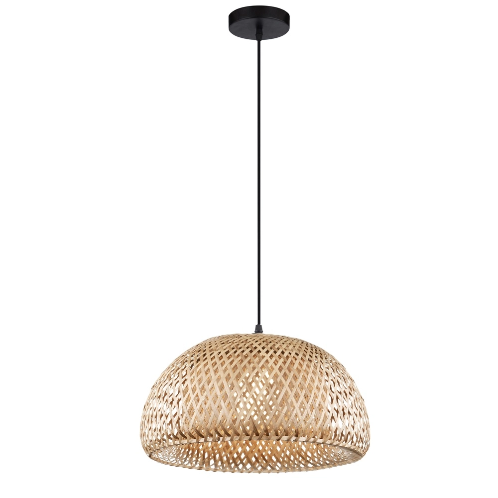 Rattan Pendelleuchte Scarlet Ø 39cm Lyora 5212017416339