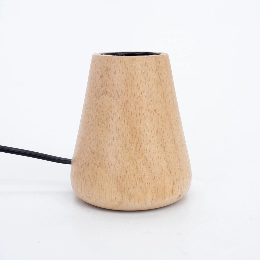 Dezente Tischlampe Asby Leichtes Holz Eglo 9002759440145