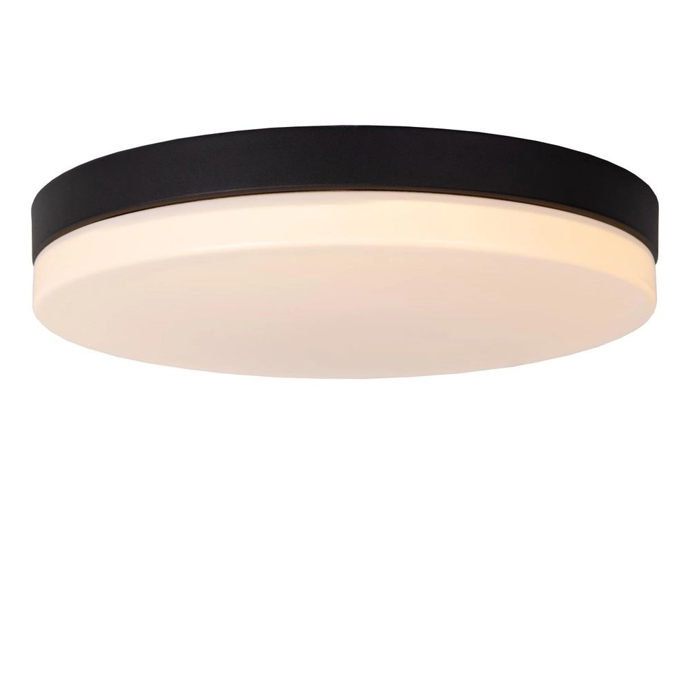 Deckenlicht Biskit Ø 40cm - IP44 schwarz Lucide 5411212792198
