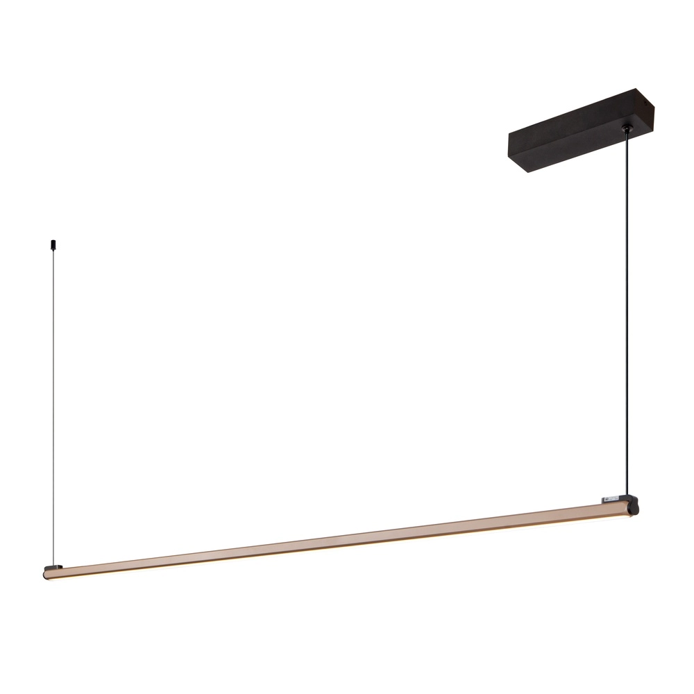 Elegante LED-Pendelleuchte Braga 150 cm – Champagner Premium by Lucide 5411212234445