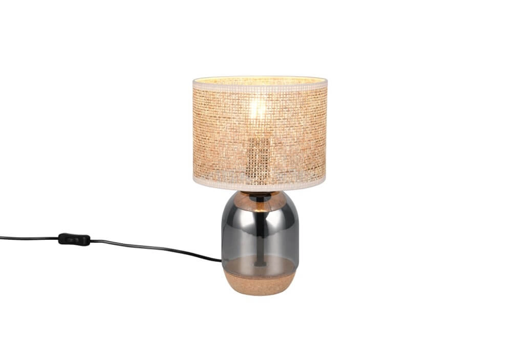 Ländliche Tischlampe Tara Ø 20cm Trio 4017807620603