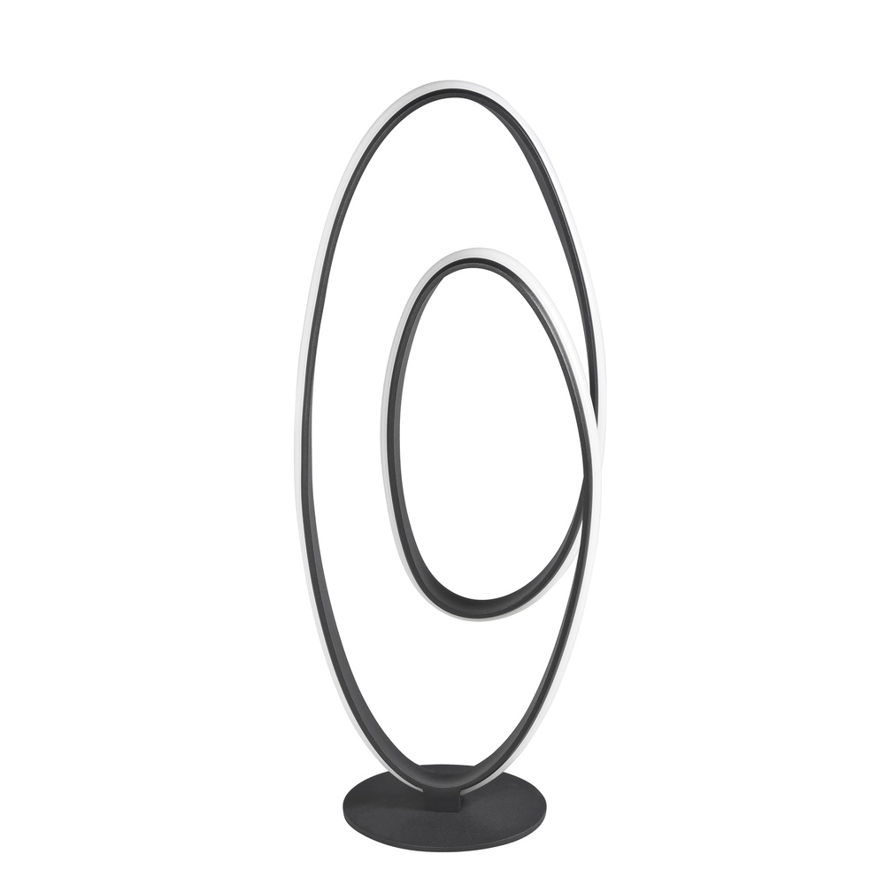 Design-Tischleuchte Elegance schwarz 60cm Highlight 8718379032981
