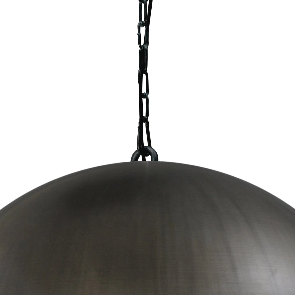 Coole schwarze Pendelleuchte Industria Gunmetal 60 Masterlight 8718121101460