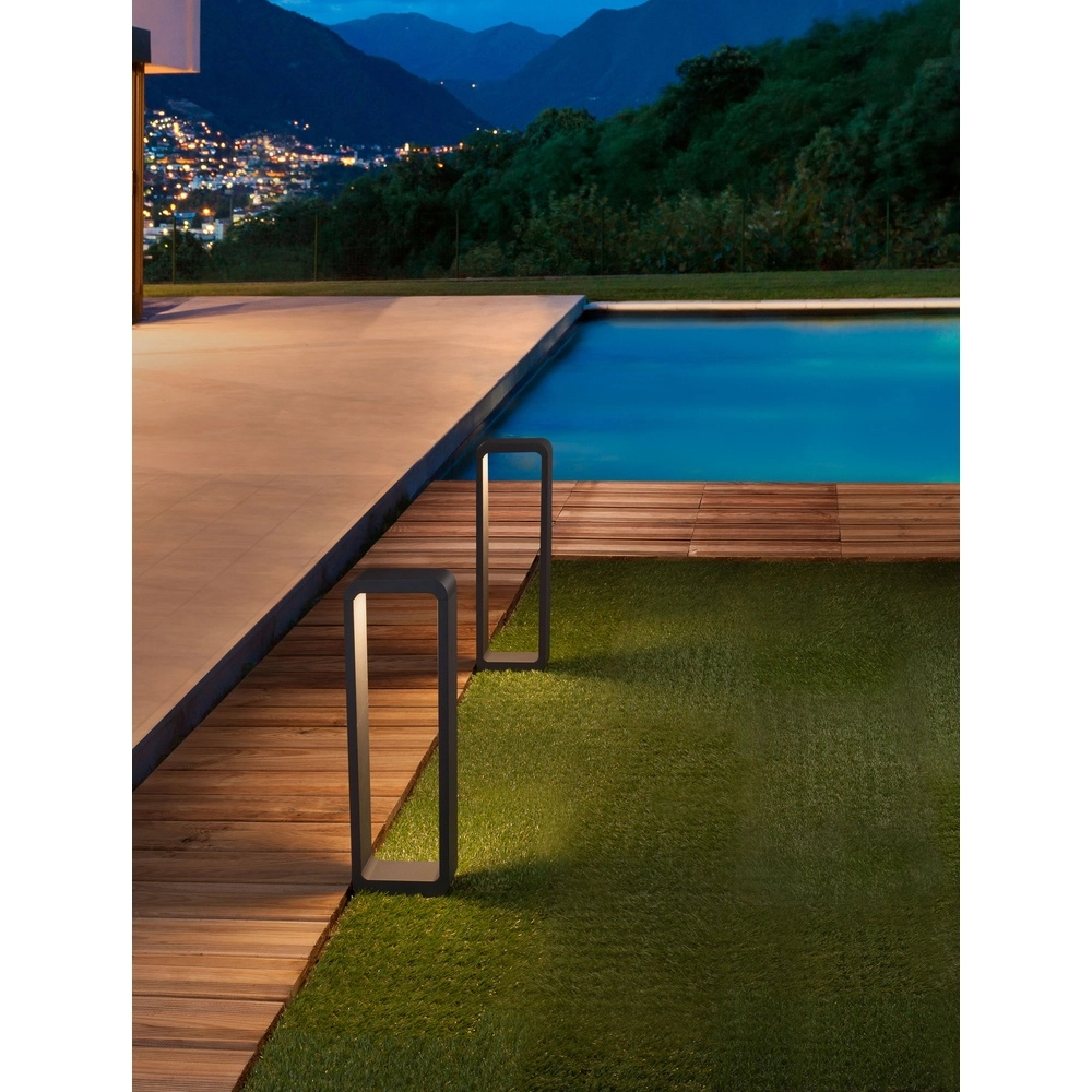 Gartenleuchte Ned grau Lyora 5212017417404