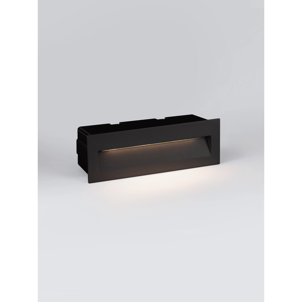 Einbauwandlampe Drat Schwarz Lyora 5212017498021