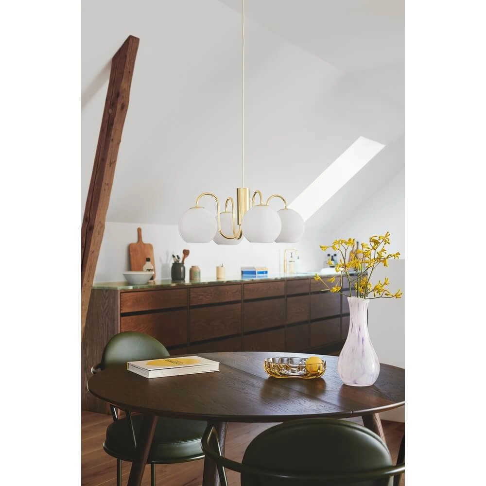 Pendelleuchte Franca 4-flammiges Messing Nordlux 5704924015892
