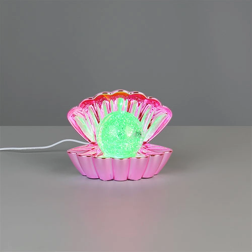 Tischlampe Shelly Shell Pink Trio 4017807682014