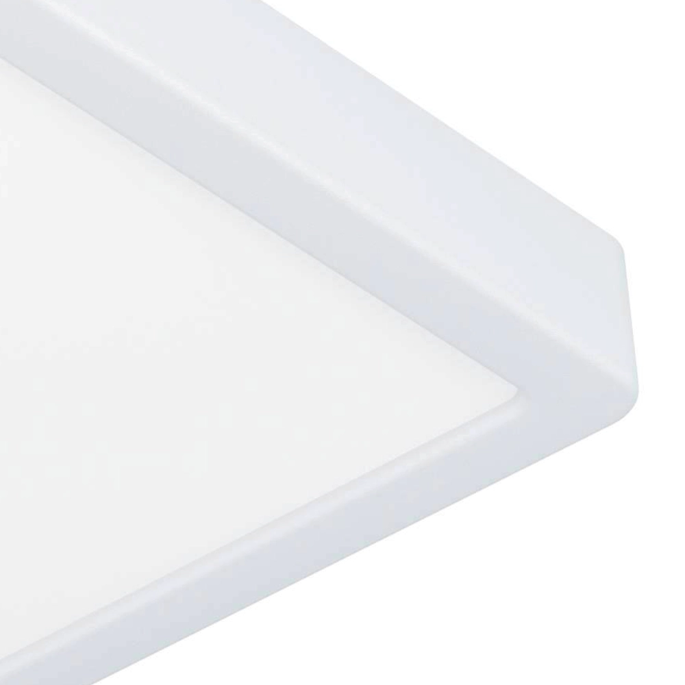 Weiße Deckenleuchte Fueva 5 21 x 21 cm Eglo 9008606244904