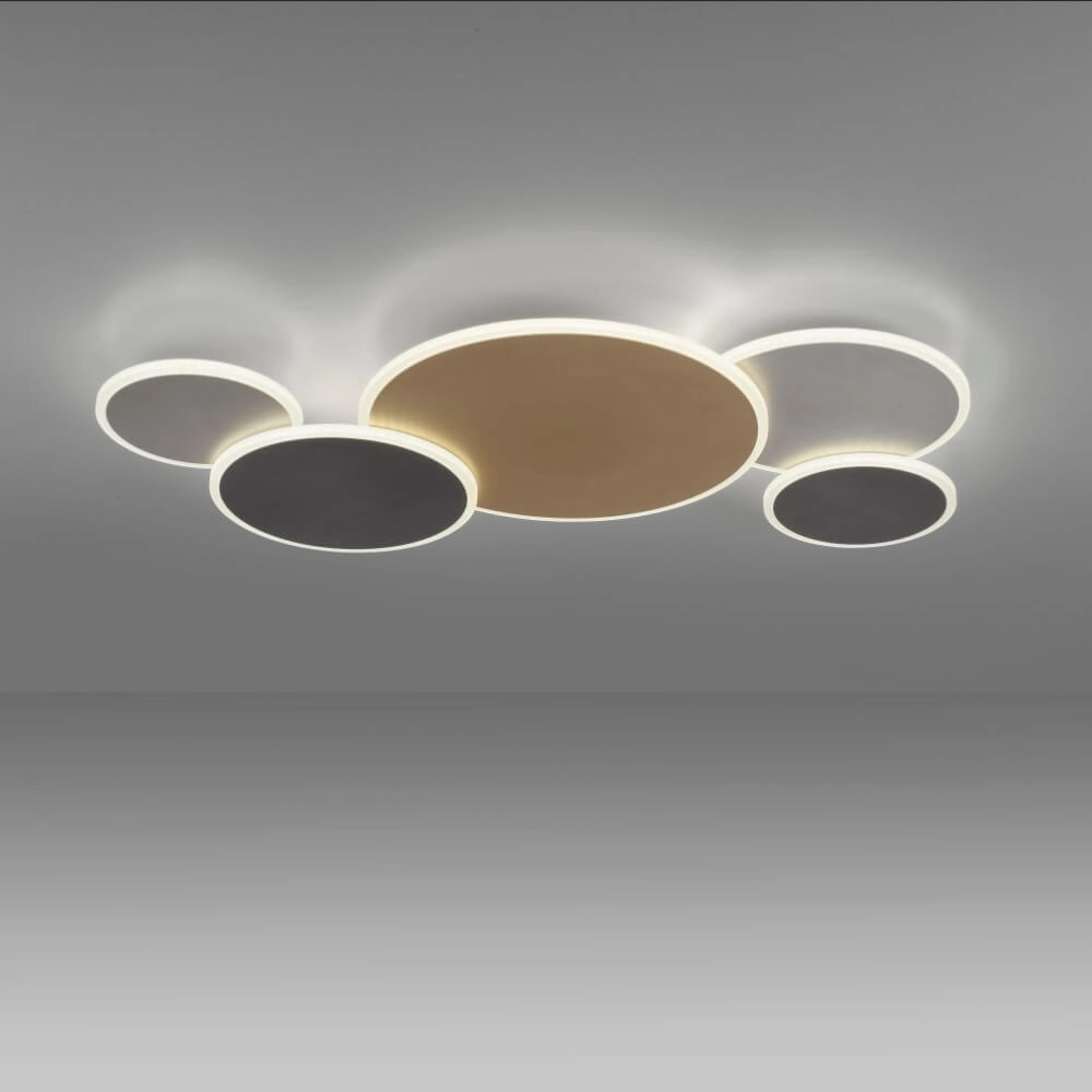 Design-Wandleuchte Q-Piato 85cm Paul Neuhaus 4012248374528