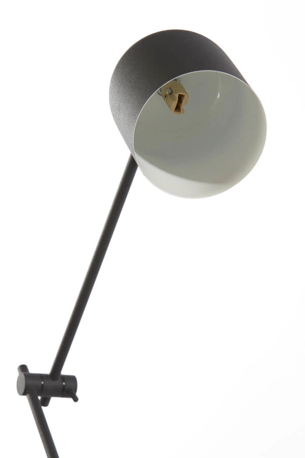 Schwarze Leselampe Rijeka ca. 150cm Light & Living 8717807742171