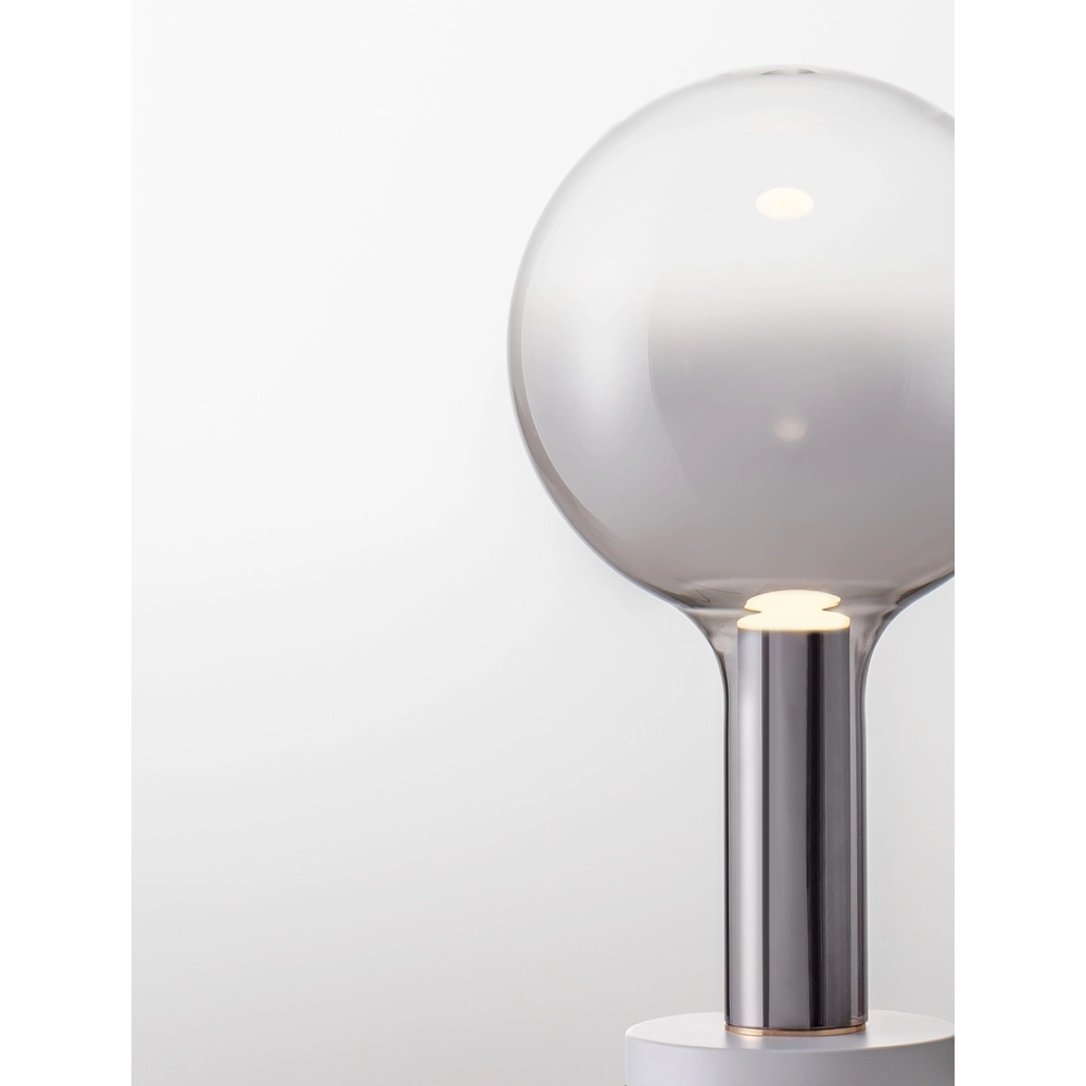 Tischlampe Nostos Rauchglas Lyora 5212017461162