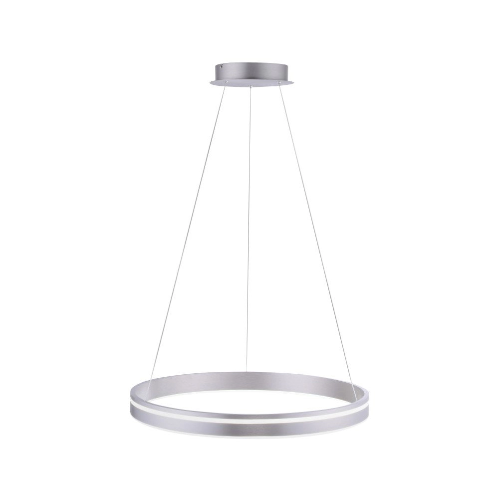 Hängelampe Q-Vito Ø 59 cm grau