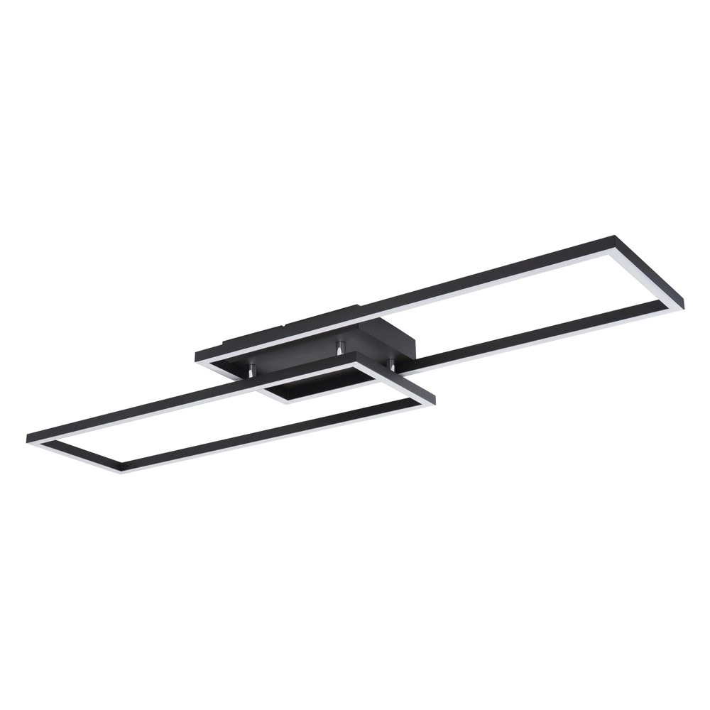 Schwarze Deckenlampe Tatjana Konstruktion Globo 9007371418350