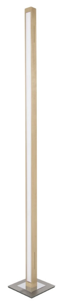 Stehlampe aus Holz Leonora 161 cm - Eiche natur
