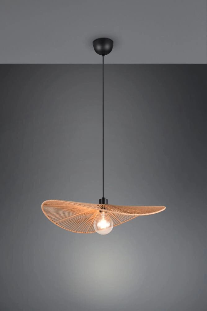 Japandi Pendelleuchte Laurine Ø 58cm Trio 4017807637625