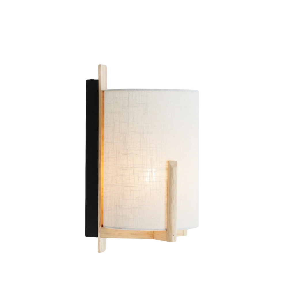 Wandlampe im dänischen Design Litto Natürlich mit Leinen Light & Living 8717807792756