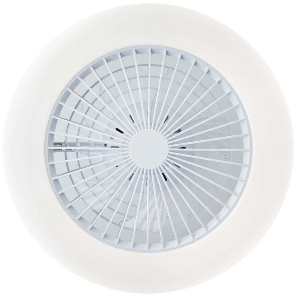 Weißer Fächer Salerno mit RGB-Funktion Brilliant 4004353433238