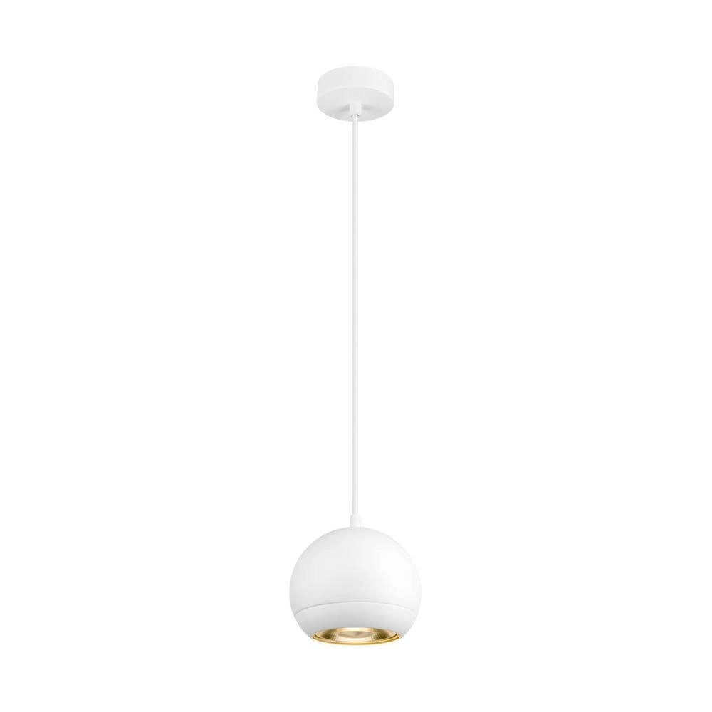Schlanke Pendelleuchte Light Eye 150 weiß Ø 15cm SLV 4024163295475