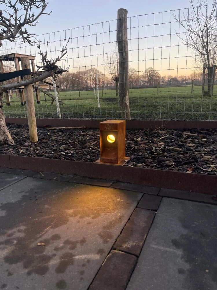 Beleuchtung des Weges Gis 18cm schwarz LightLux 6150814241251