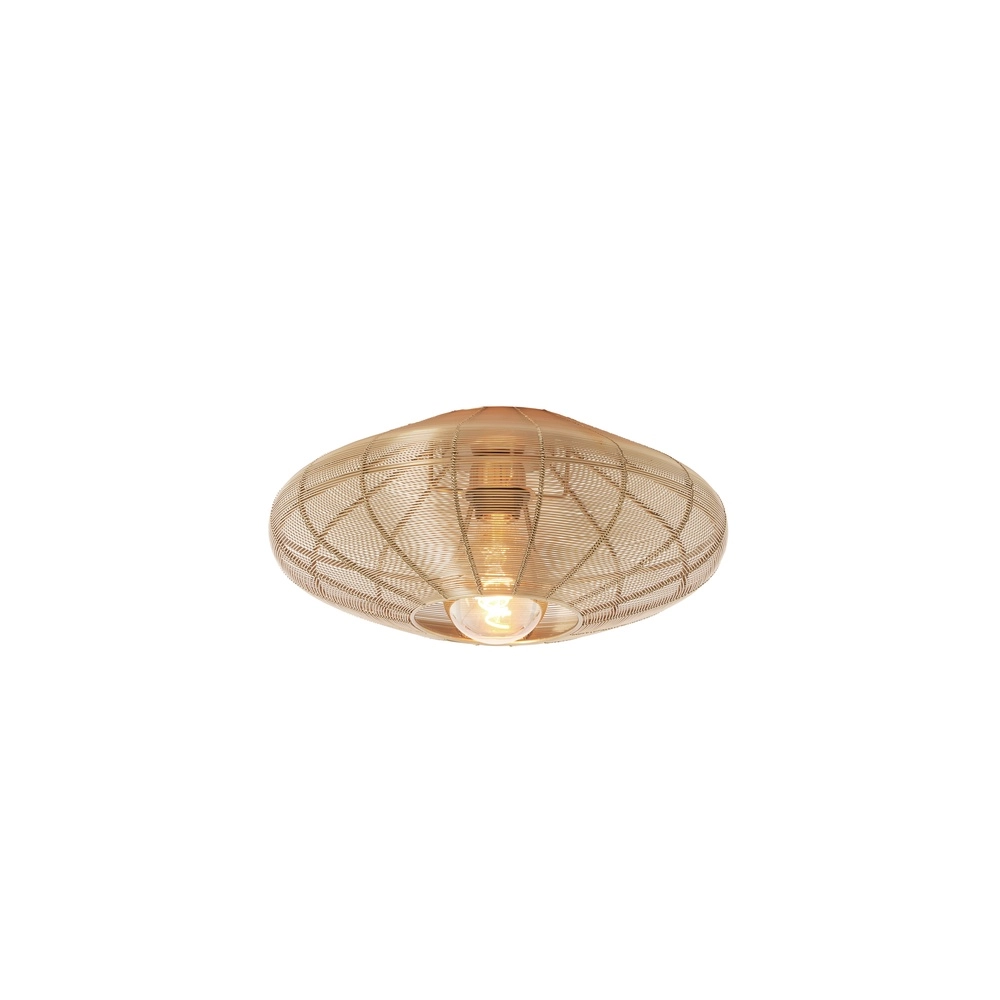 Metalldeckenlampe Bahoto Ø 40cm – helles Gold Light & Living 8717807706036