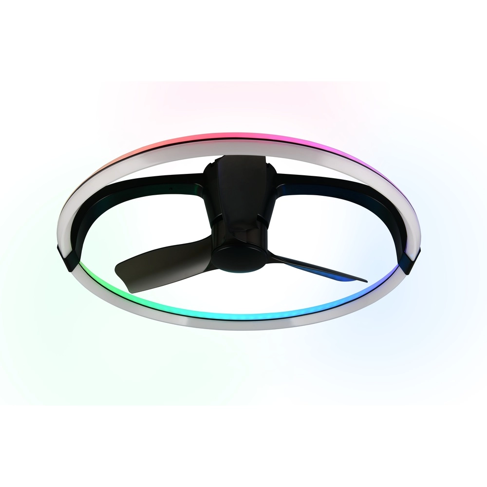 Smarthome-Lüfter Stockholm schwarze Ø 73,5 Tuya Trio 4017807693133