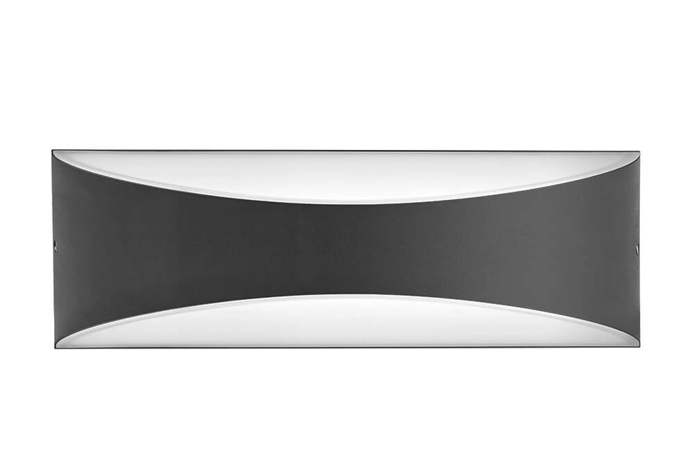 Design-Außenlampe Wave Anthrazit Lyora 5055788232445
