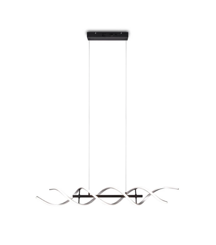 Design-LED-Hängelampe Sequence gebürstetes Metall Trio 4017807540710