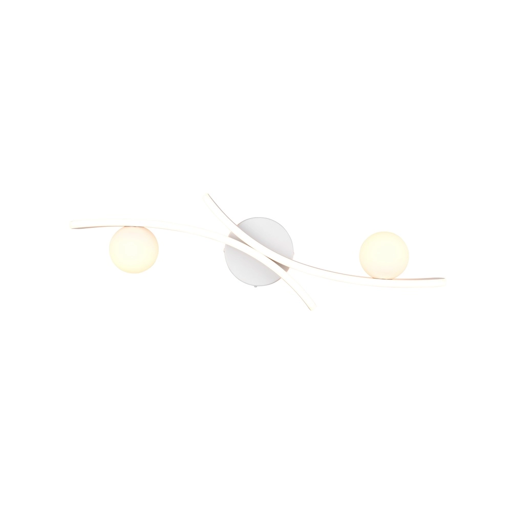 Design-Deckenlampe Napoli Weiß Trio 4017807683493