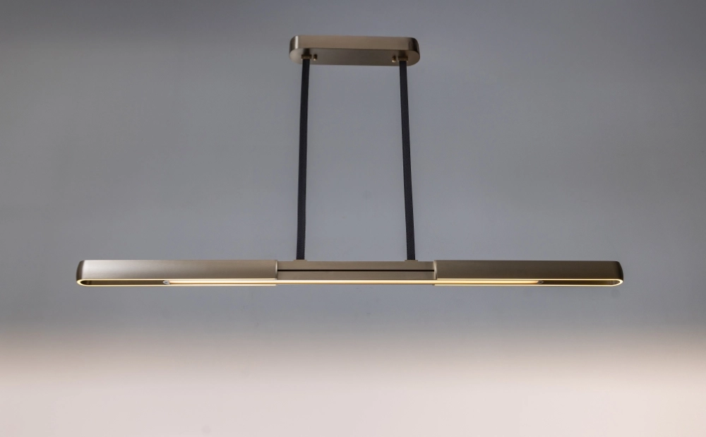 Verstellbare Pendellampe Bella 120–180 cm breit – Gun Metal ETH 8720195312680