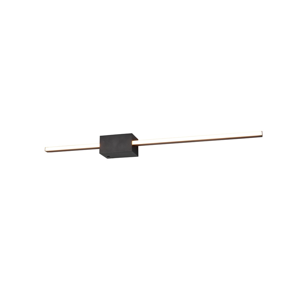 Moderne Wandlampe Cassino Schwarz 70,5 cm Trio 4017807683226