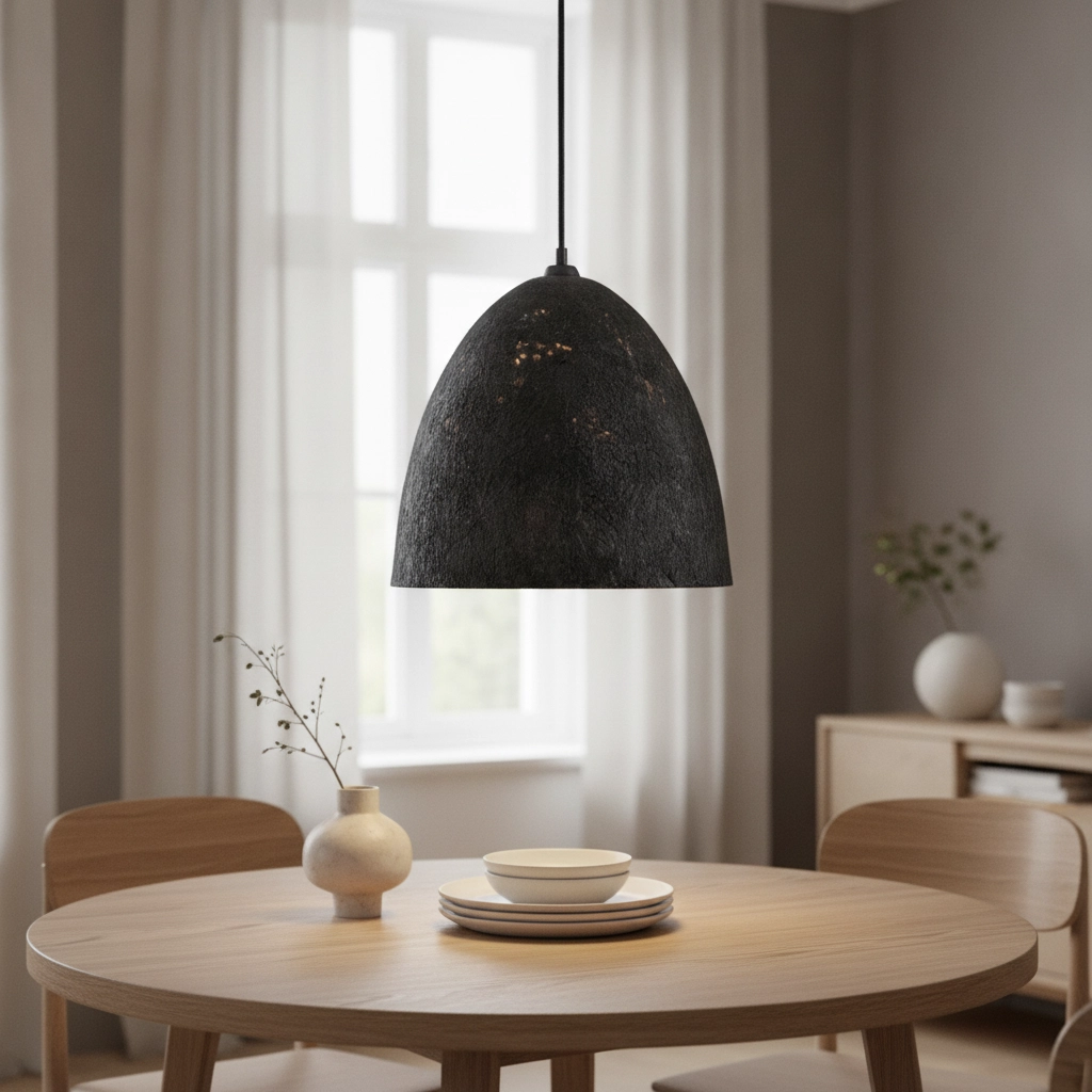 Pendelleuchte Solis schwarz Ø 36cm