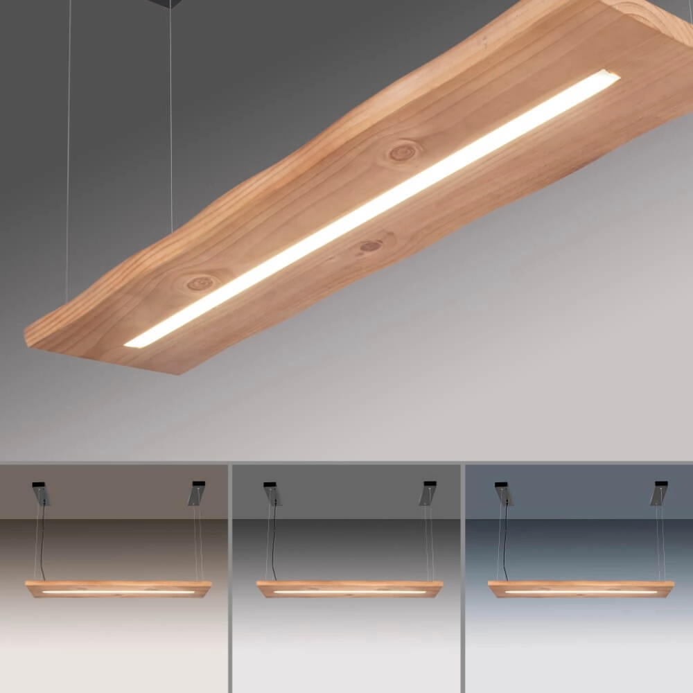 Hängelampe Palma Holz Paul Neuhaus 4012248358924