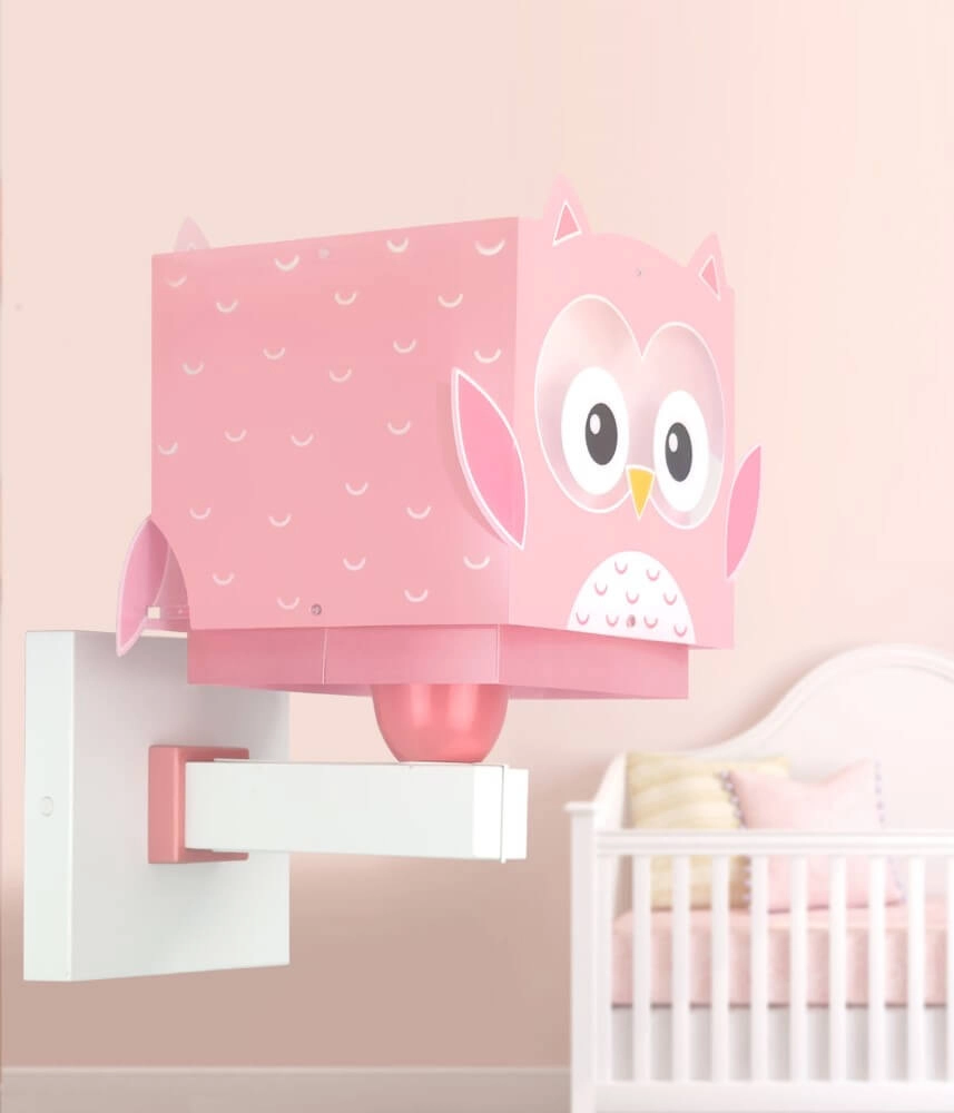 Wand-Nachtlicht Pink Owl Dalber 8420406644899