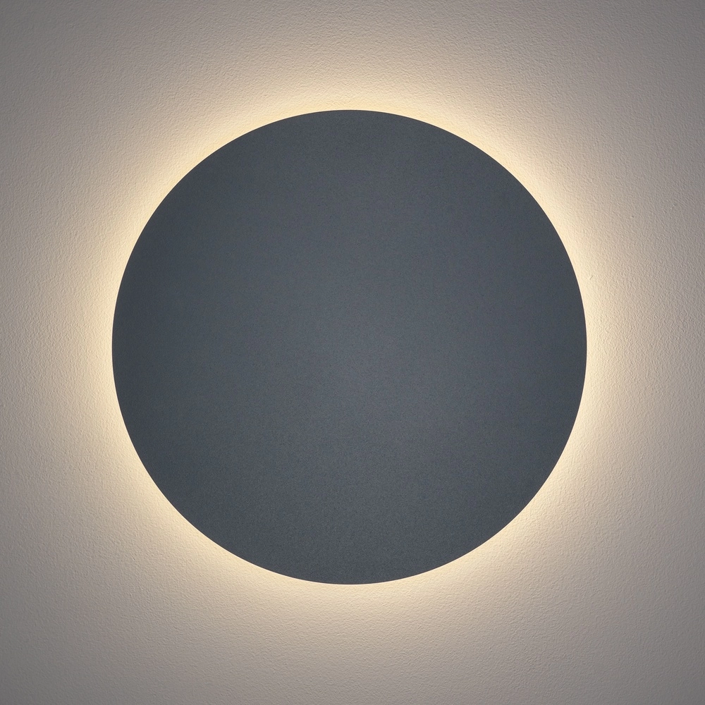 Design-Wandlampe Ring umbra blau Ø 35cm Lyora 5903139126649