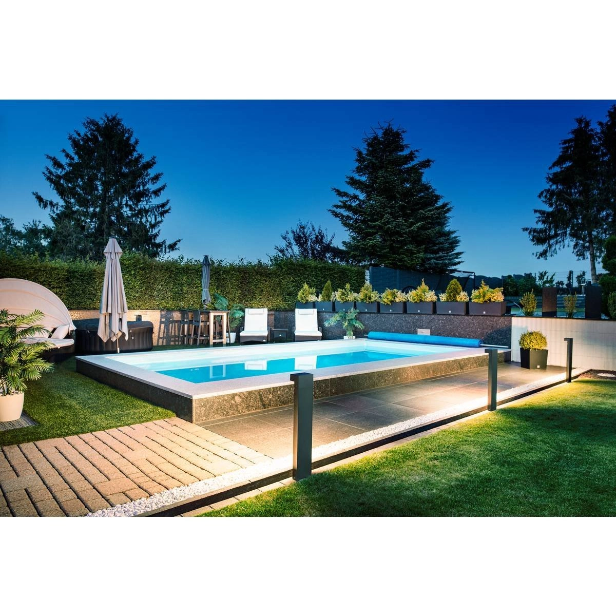 Gehwegbeleuchtung L-Line 80 cm Anthrazit SLV 4024163236898