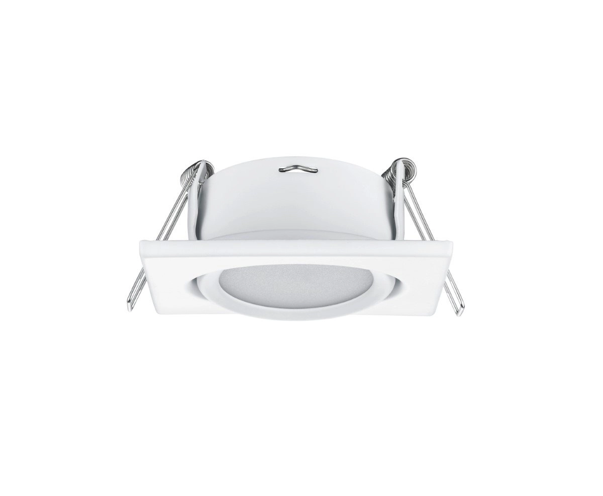 Einbaustrahler Rila Square 8cm 3000K mit LED weiß Trio 4017807376371
