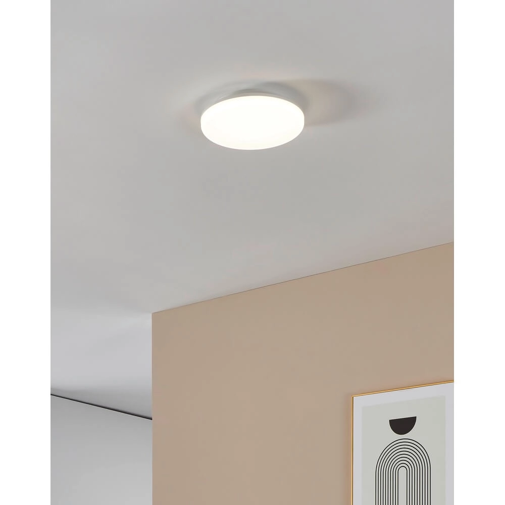 Runde Deckenleuchte Castagneto Ø 26cm weiß Eglo 9008606313204