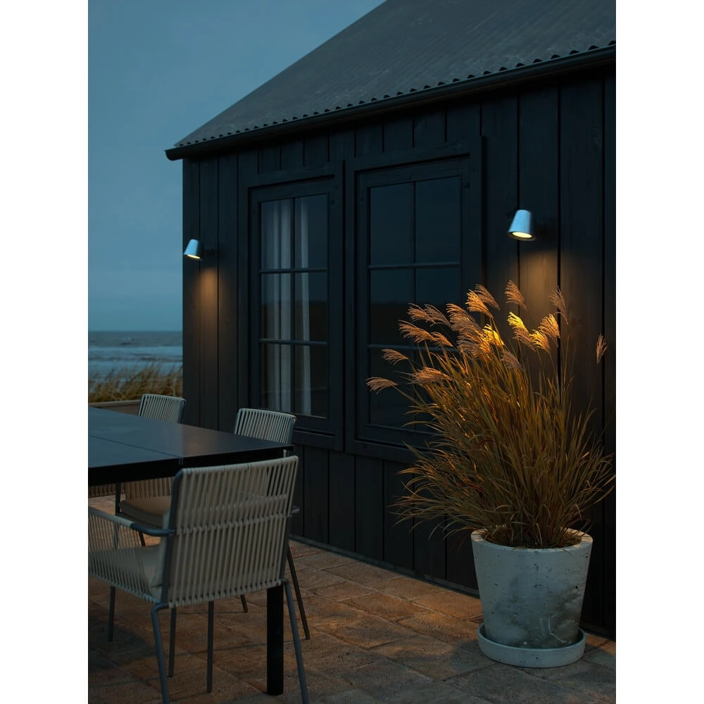 Design-Wandleuchte Aleria Zinkgrau Nordlux 5704924014673