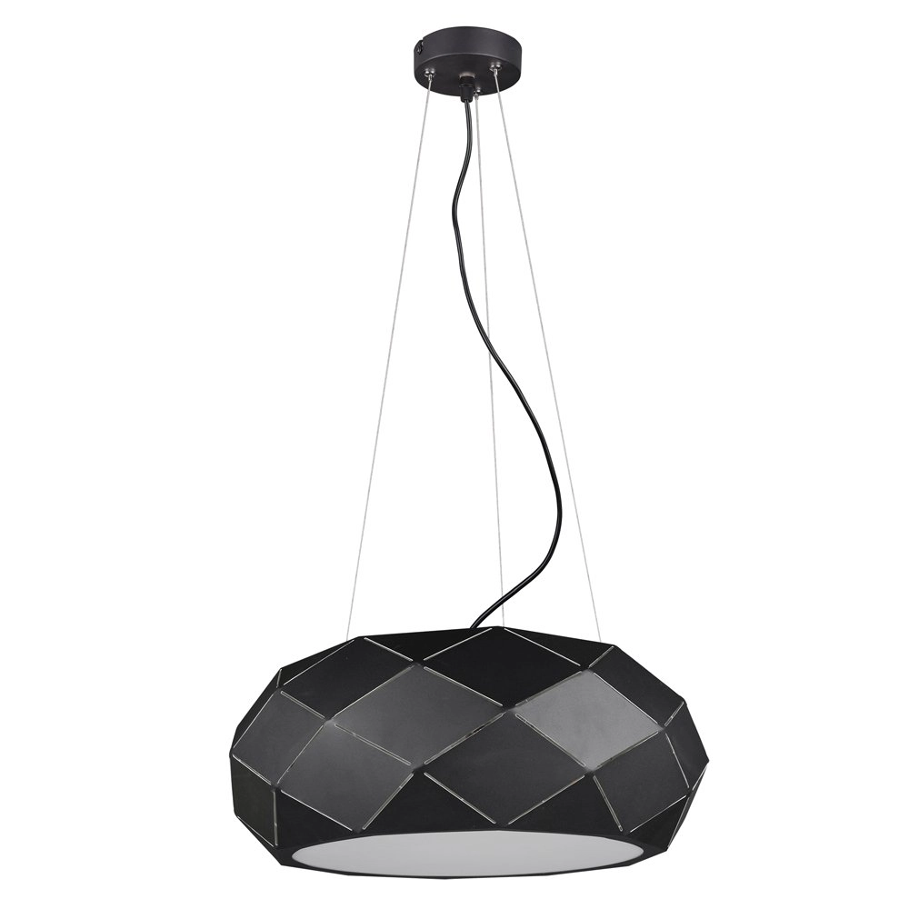 Pendelleuchte Zandor Ø 50 cm schwarz Trio 4017807422078