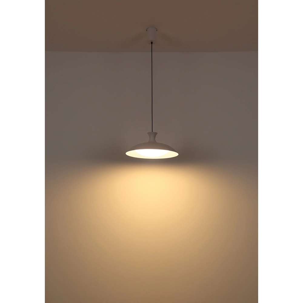 Weiße Pendellampe Rocha Design Ø 40cm Globo 9007371522996